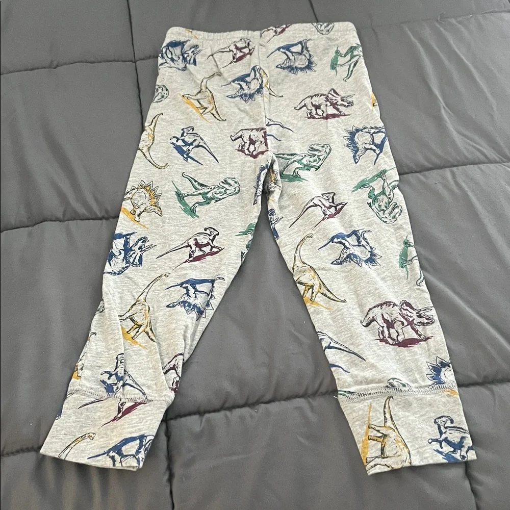 GAP Gray Dinosaur Print Joggers - 3T - Picture 6 of 6